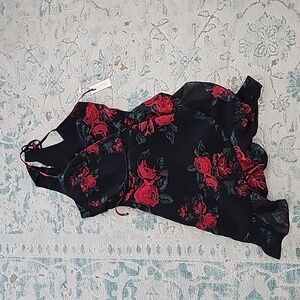 Lovers and friends mini wrap dress